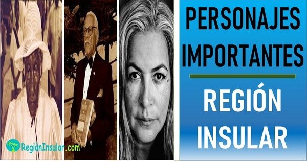 personajes de la region insular